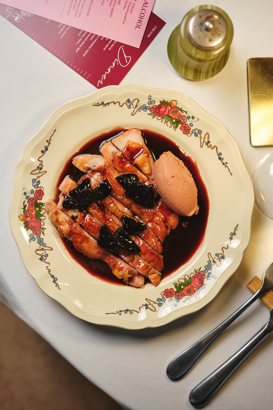 Цыплёнок с черносливом